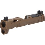 Sig Sauer P320 SPECTRE SLIDE ASSEMBLY, 3.9", XRAY3 SUPPRESSOR SIGHTS, R2 OPTIC READY, COYOTE