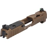 Sig Sauer P320 SPECTRE SLIDE ASSEMBLY, 3.9", XRAY3 SUPPRESSOR SIGHTS, R2 OPTIC READY, COYOTE