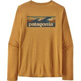 Patagonia Longsleeve Cap Cool Daily Graphic Shirt - Waters Mens