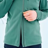 Fjällräven Abisko Grid Fleece Hoodie Womens