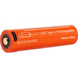 OrcaTorch 18650 USB Battery 3400mAh