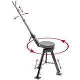 Goodshot The Spinning Chair with a Removable Rifle Crotch Support