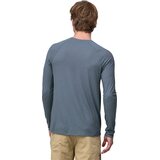 Patagonia Long-Sleeved Cap Cool Trail Graphic Shirt Mens