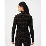 Mons Royale Cascade Merino Flex Mock Neck LS Womens