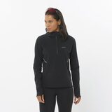 Salomon Sense Aero Hybrid Half Zip Hood Jacket Womens