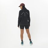 Salomon Sense Aero Hybrid Half Zip Hood Jacket Womens