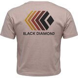 Black Diamond Faded Crop Tee Womens