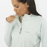 Salomon Sense Aero Hybrid Cropped Pullover Womens