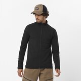 Salomon Essential Lightwarm Full Zip Midlayer Jacket Mens