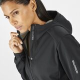 Salomon Gore-Tex Infinium Windstopper Softshell Jacket Womens