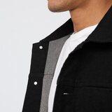 Duer Tech Fleece Denim Jacket Mens