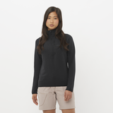 Salomon Essential Lightwarm Half-zip Womens