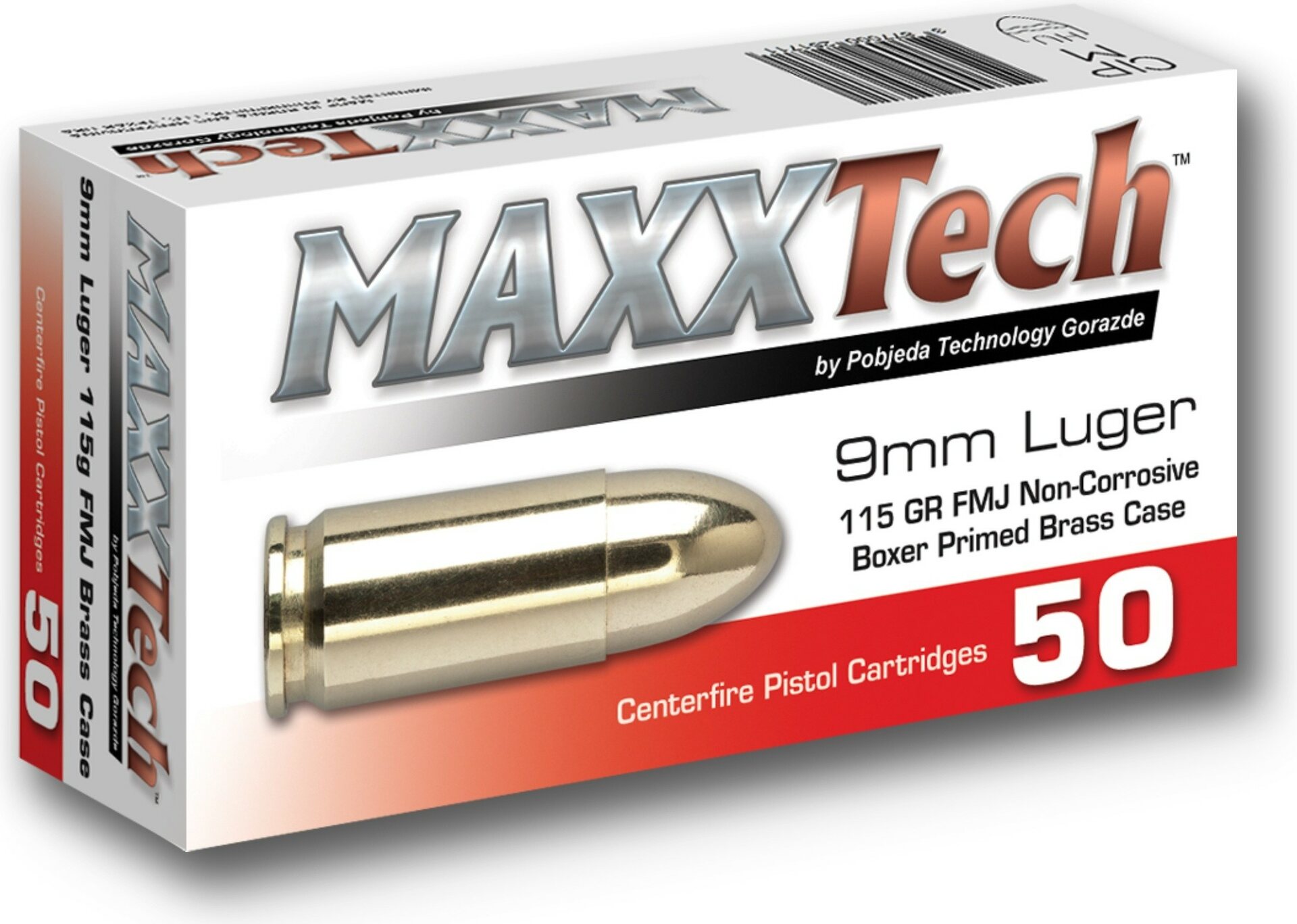 maxxtech 9mm brass