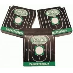 Tarkka Target Sticker 16 mm Brown / Black