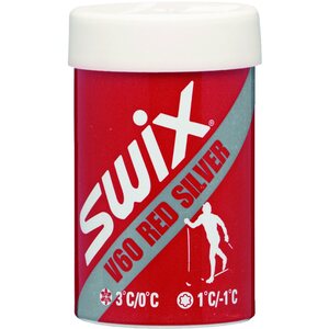 Swix V60 Red/Silver Hardwax 0/+3C, 43g