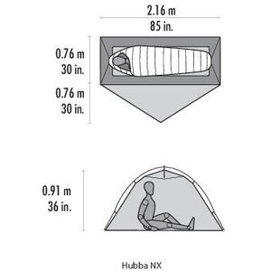 MSR Hubba NX Solo, V6