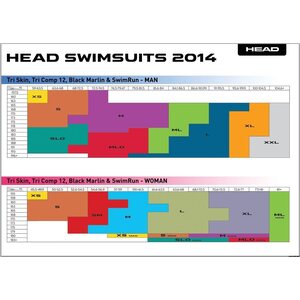 Head Tri Suit Front Zip Men