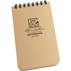 Rite in the Rain Top Spiral Notebook 3" x 5"