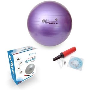 66fit Gym Ball 55cm with Pump & DVD