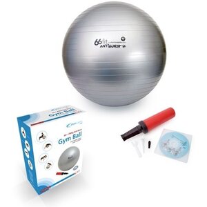66fit Gym Ball 65cm with Pump & DVD