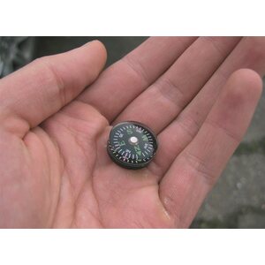 Bushcraft Button Compass