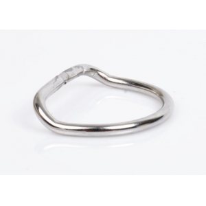 DirZone 2" Stainless Steel D-Ring, 45° bend