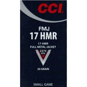 CCI .17 HMR 20gr FMJ 50pcs