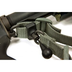 Blue Force Gear Padded Vickers 2 to 1 Sling - RED Swivel