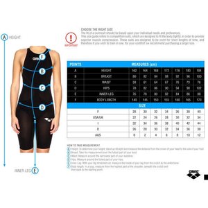 Arena Women Carbon Air Short Leg