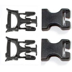 Ortlieb Repair Buckles 'Stealth' 25 MM (E177)