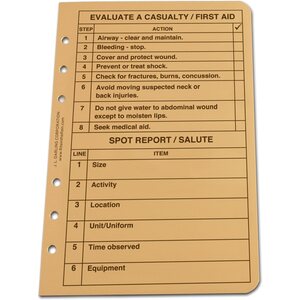 Rite in the Rain TACTICAL REFERENCE CARD SET