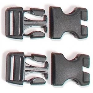 Ortlieb Repair Buckles 'Stealth' 25 MM (E135)