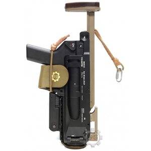 S&S Precision Grenade Launcher Holster, Right Handed, HK GLM/320 Retention, GRT - Webbing
