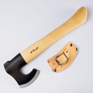 Roselli Axe, short handle + Hunting Knife, gift box edition