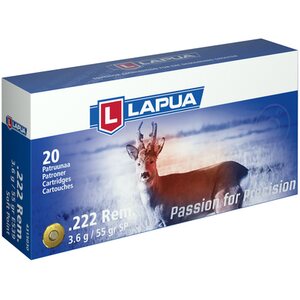 Lapua .222 Rem 3,6 g SP 20 pcs