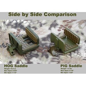 Hog Saddle MOD7 HOG Saddle  (OD Green anodized)