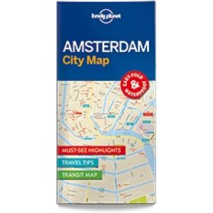 Lonely Planet Amsterdam City Map