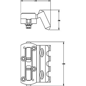 Kinetic Development Group Kinect™MLOK™ Universal Offset Mount
