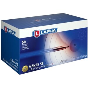 Lapua 6,5 x 55 SE 7,8 g Scenar 50 kpl 830 m/s