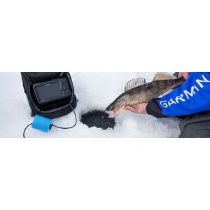 Garmin STRIKER 5 dv Ice Fishing Bundle (sis. 5dv, kantolaukun, akku+laturi, GT8HW-IF anturi)