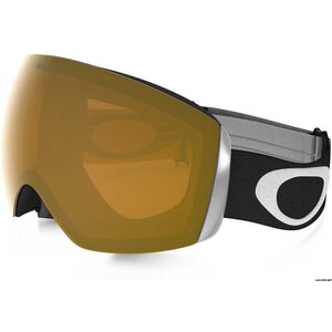 Oakley Flight Deck Special Package Deal, Matte Black w/ Persimmon + Prizm Jade Iridium + Soft Goggle Case