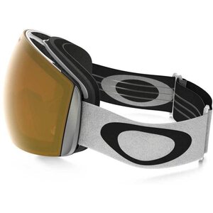 Oakley Flight Deck XM Special Package Deal, Matte White w/ Persimmon + Prizm Sapphire Iridium + Soft Goggle Case