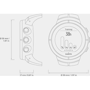 Suunto Spartan Ultra Gold Special Edition HR (mukana sykevyö)