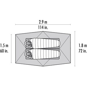 MSR Twin Sisters 2-Person Tarp Shelter