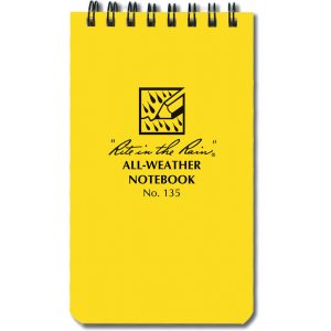 Rite in the Rain notepad 135