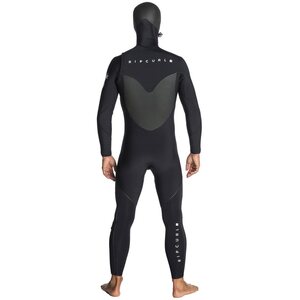 Rip Curl Flashbomb 6/4 Chest Zip Steamer Hood