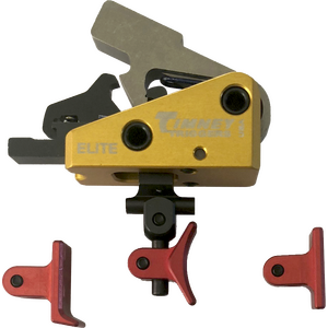Timney Triggers AR CALVIN ELITE, 1.5LB, ADJUSTABLE SHOE, RED