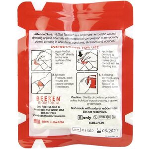 Rats Medical 2" x 36" Hemostatic Bandage