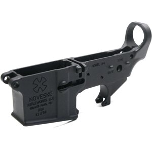 Noveske Receiver, Lower, Gen 1, Stripped, N4, BLK, Anodized, With Set Screw
