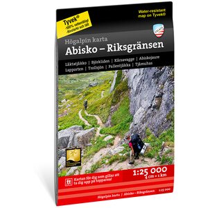 Calazo Abisko & Riksgränsen 1:25 000, 2021